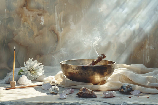 Soulful Meditation Ritual with Crystals Aromatherapy Intention