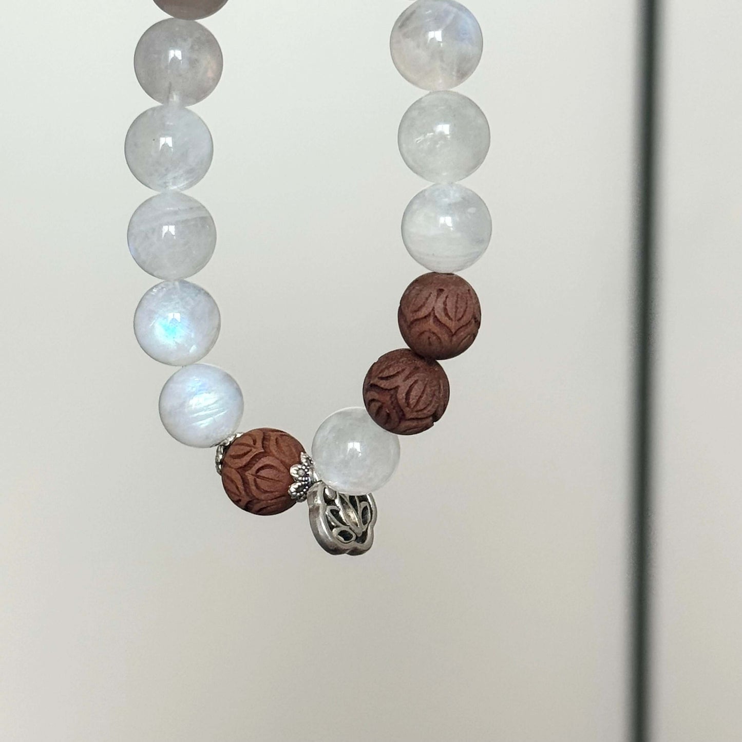 Zen Harmony Blue Moonstone Bracelet-2