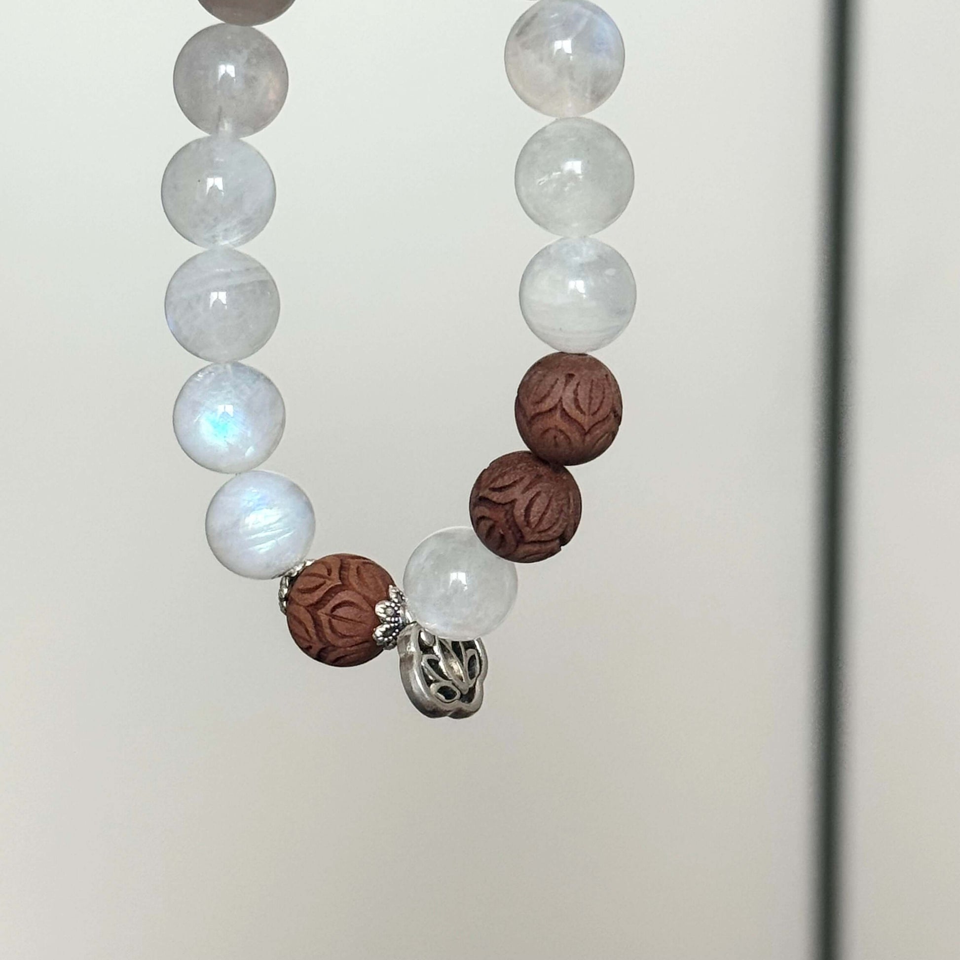 Zen Harmony Blue Moonstone Bracelet-2